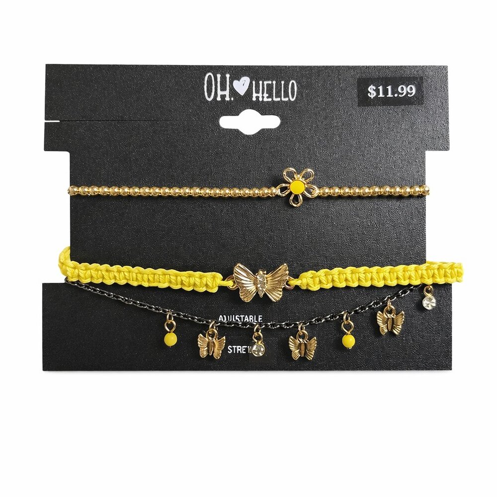 OH Hello Braclet Trio Set